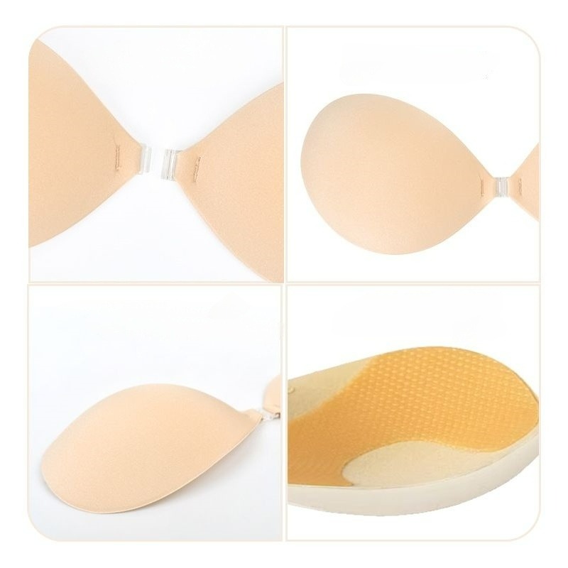 Push Up Sticky Bra Thickened I - Strapless Bra Backless ulasan dan harga