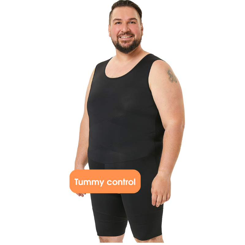 Men's Shapewear Bodysuit Tummy - Shapewear Bodysuit Firm ulasan dan harga