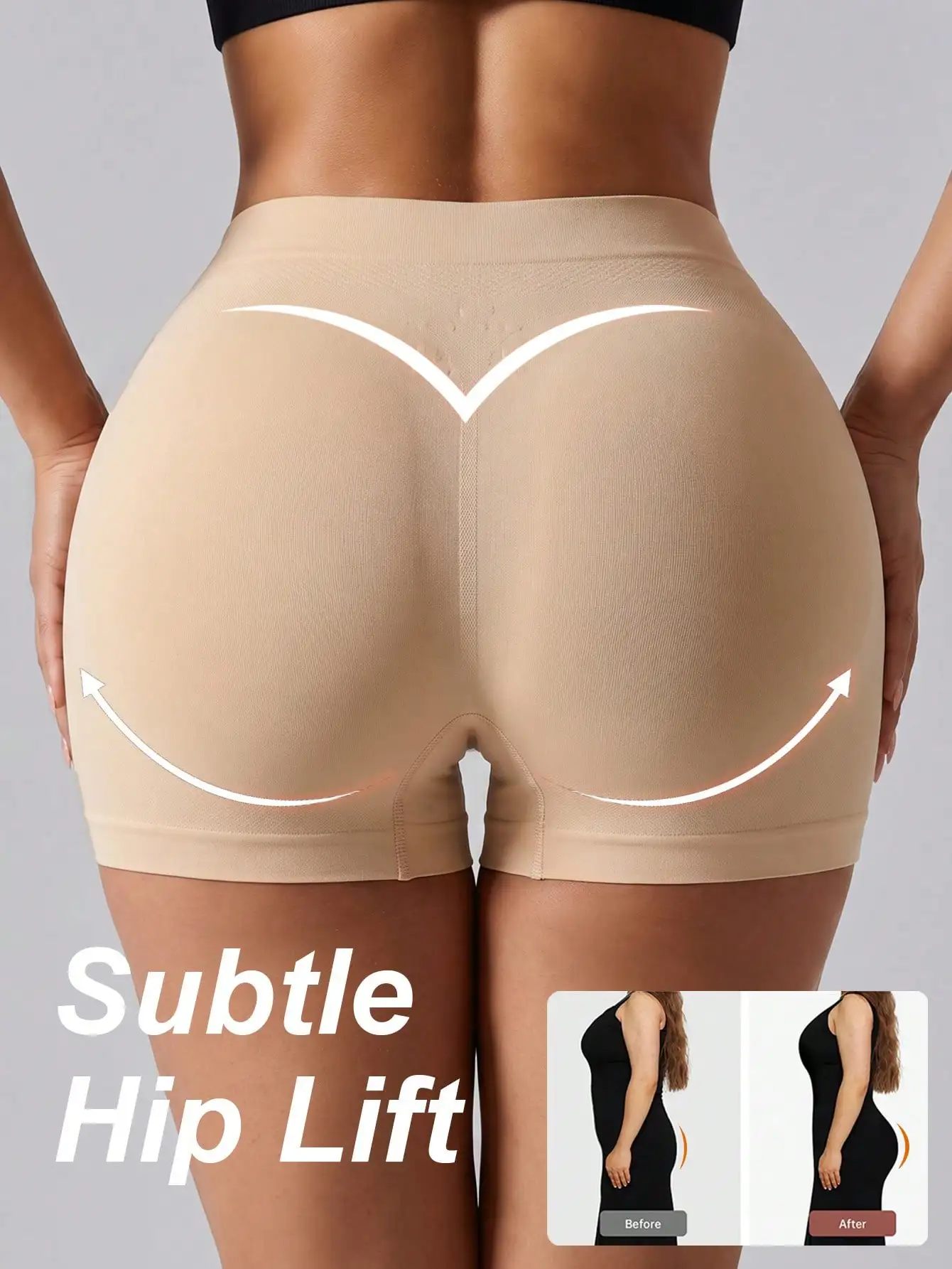 Women's Seamless Body Shaper P - Boyshort Underwear ulasan dan harga