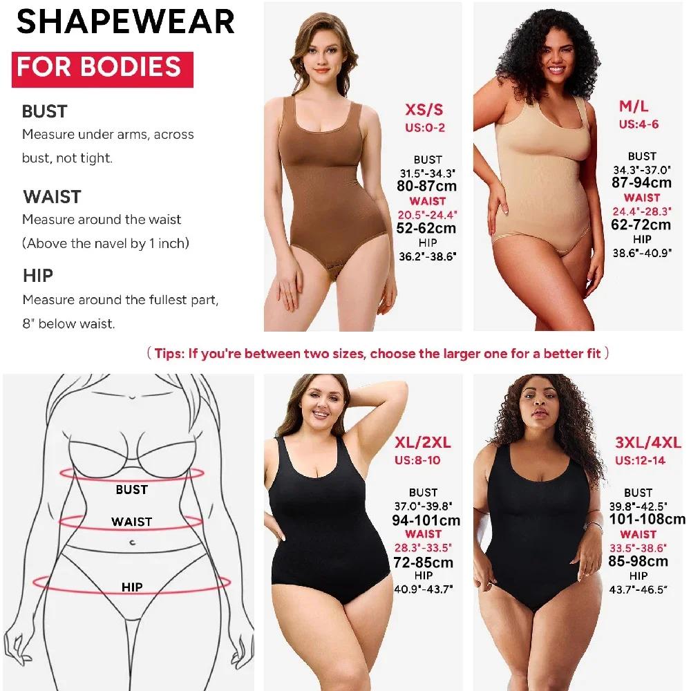 1Pcs Women Firm Sculpting Body - Shapewear Bodysuit Firm ulasan dan harga
